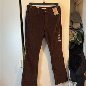 Brown Corduroy Pants